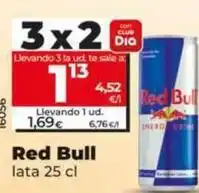 Dia Red bull - lata oferta