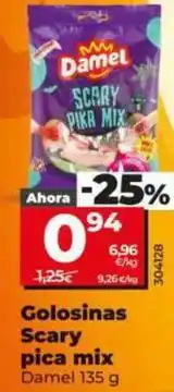 Dia Damel - golosinas scary pica mix oferta