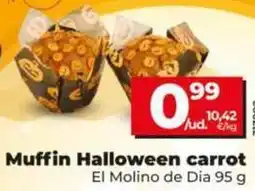 Dia El molino de dia - muffin halloween carrot oferta