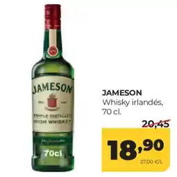 Alimerka Jameson Whisky irlandés oferta