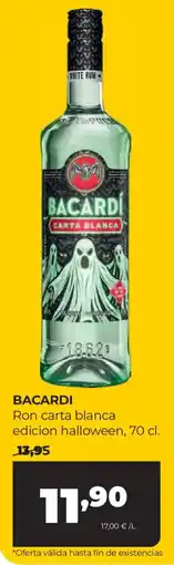 Alimerka Bacardi ron carta blanca oferta