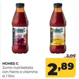 Alimerka Hohes C zumo nutribebida oferta