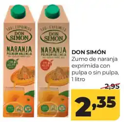 Alimerka Don Simón zumo de naranja oferta