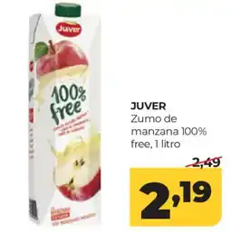 Alimerka Juver zumo de manzana 100% free oferta