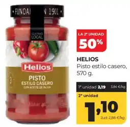 Alimerka Helios pisto estilo casero oferta