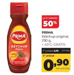 Alimerka Prima kétchup original oferta