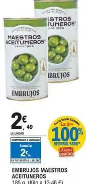 E.Leclerc Maestros aceituneros - embrujos oferta