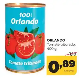 Alimerka Orlando tomate triturado oferta