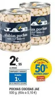 E.Leclerc Legumbres jae - pochas cocidas oferta