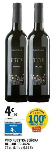 E.Leclerc Ujue - vino nuestra senora de crianza oferta