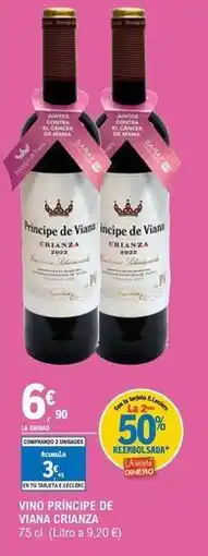 E.Leclerc Príncipe de viana - vino crianza oferta
