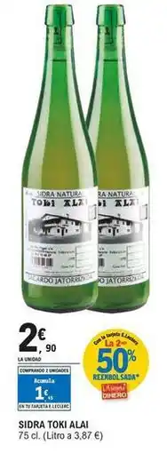 E.Leclerc Toki alai - sidra oferta