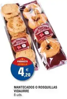 E.Leclerc Casa vidaurre - mantecados o rosquillas oferta