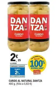 E.Leclerc Dantza - cardo al natural oferta