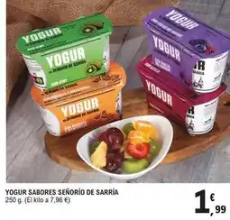 E.Leclerc Señorio de sarria - yogur oferta