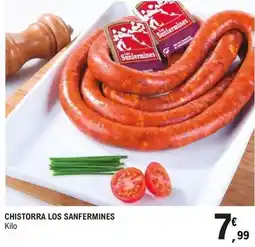 E.Leclerc Los sanfermines - chistorra oferta