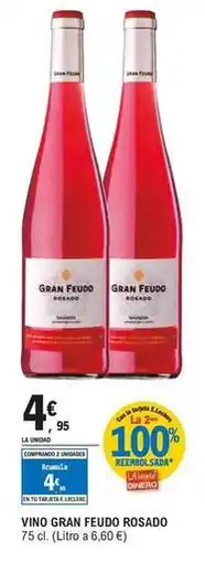E.Leclerc Gran feudo - vino rosado oferta
