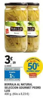 E.Leclerc Pedro luís - borraja al natural seleccion oferta