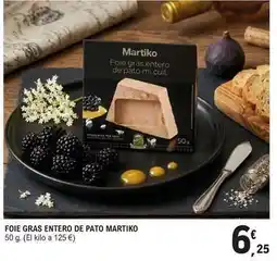E.Leclerc Martiko - foie gras entero de pato oferta