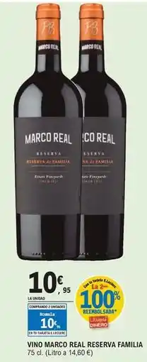 E.Leclerc Marco real - vino reserva familia oferta