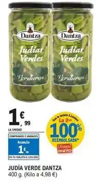 E.Leclerc Dantza - judia verde oferta