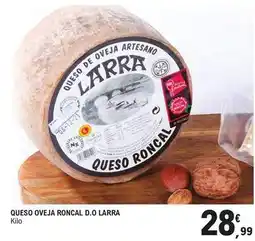 E.Leclerc Quesos larra - queso oveja roncal d.o oferta