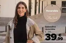 Carrefour Tex - gabardina reversible oferta