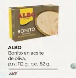 Alimerka Albo bonito en aceite de oliva oferta