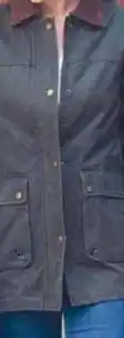 Carrefour Tex - chaqueta encerada mujer oferta