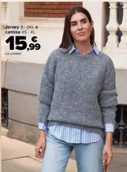 Carrefour Jersey o camisa oferta