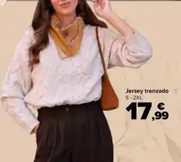 Carrefour Tex - jersey trenzado oferta
