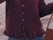 Carrefour Tex - chaqueta punto volantes oferta