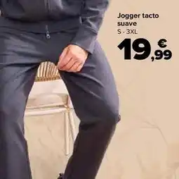 Carrefour Tex - jogger tacto suave oferta
