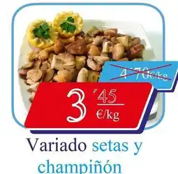 Congelados Copos Variado setas y champinon oferta