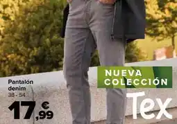 Carrefour Tex - pantalón denim oferta