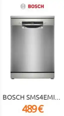 Eureka Electrodomésticos Bosch - sms4emi oferta