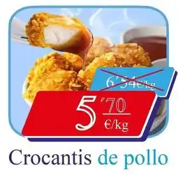 Congelados Copos Crocantis de pollo oferta