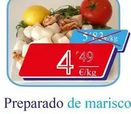 Congelados Copos Preparado de marisco oferta