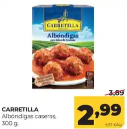 Alimerka Carretilla albóndigas caseras oferta