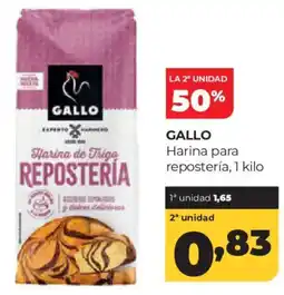 Alimerka Gallo harina para repostería oferta
