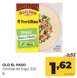 Alimerka Old el paso tortillas de trigo oferta