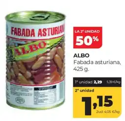 Alimerka Albo fabada asturiana oferta