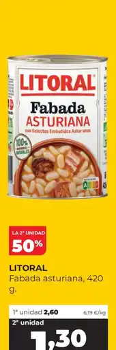 Alimerka Litoral fabada asturiana oferta
