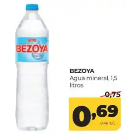 Alimerka Bezoia agua mineral oferta
