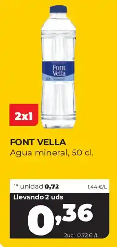 Alimerka Font Vella Agua mineral oferta