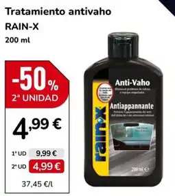 MotorTown Rain-x tratamiento antivaho oferta