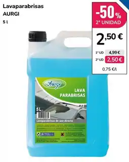Aurgi Aurgi lavaparabrisas oferta
