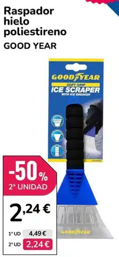 Aurgi Good year raspador hielo poliestireno oferta