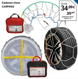 Aurgi Carpriss cadenas nieve oferta
