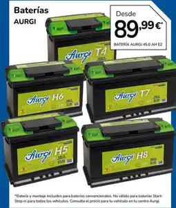 Aurgi Aurgi baterías oferta